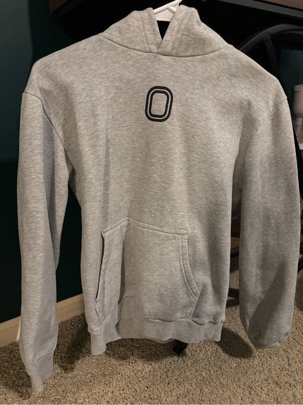 OVERTIME Boys Grey Hoodie Youth Large - MSRP 65$